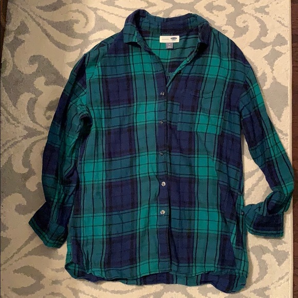 Old navy flannel hoodie Clearance